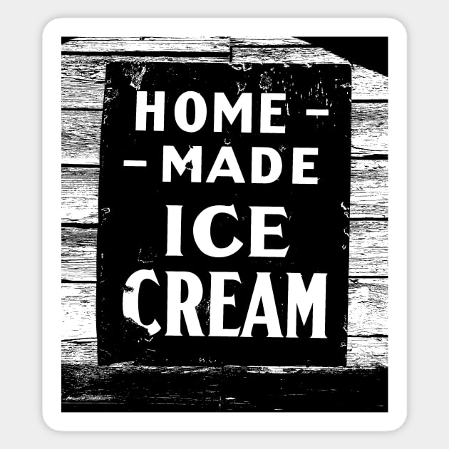 Home-made Ice-cream Sign Sticker by aldersmith